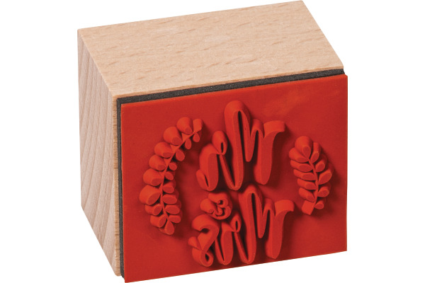 HEYDA Stempel-Set Hochzeit 12x10x3cm 204888679 braun 11-teilig