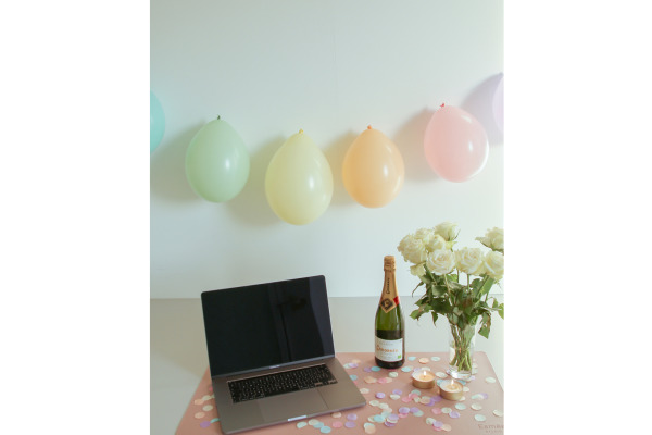 I AM CREA Ballons 27cm 6010.79 pastell 50 Stück