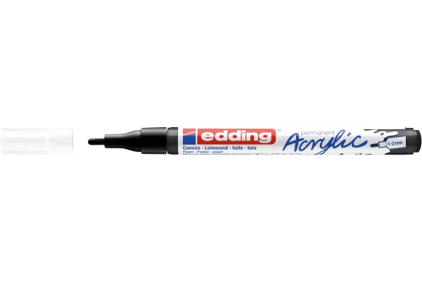 EDDING Acrylmarker 5300 1-2mm 5300-901 tiefschwarz sdm