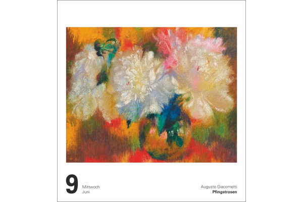 HARENBERG Abreisskalender 2027 210530027 Kunst DE 15.4x16.5cm