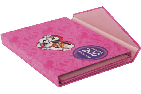 DIDDL Haftnotizen Set A5 23505 rosa 200 Blatt
