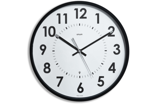 ORIUM CEP Wanduhr 35cm 211525001 weiss, Funkuhr