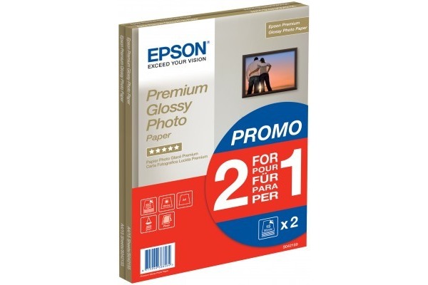 EPSON Premium Glossy Photo A4 S042169 InkJet, 255g 2x15 Blatt