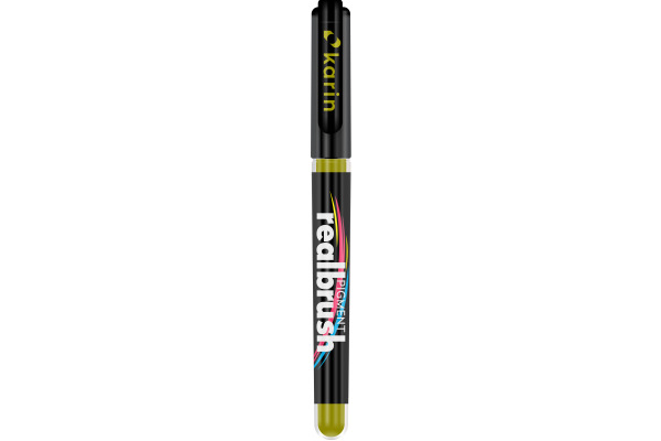 KARIN Real Brush Pen Pro 0.4mm 33Z397 Pigment, lime