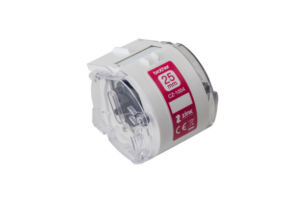 BROTHER Colour Paper Tape 25mm/5m CZ-1004 VC-500W Compact Label Printer