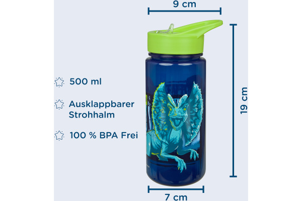 SCOOLI Trinkflasche Aero 500ml JUSU9913 Jurassic World
