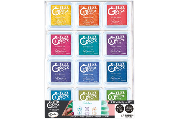 ALADINE Stempelkissen 19708 assortiert 12 Stück