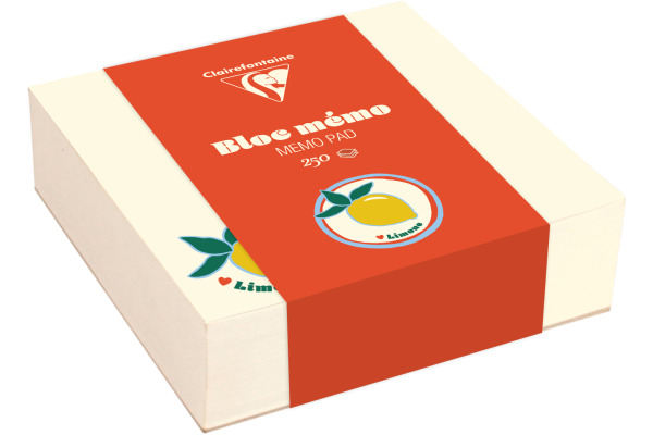 CLAIREFON Memoblock 9.8x9.8cm 116271C DolceAmore bedruckt 250 Blatt