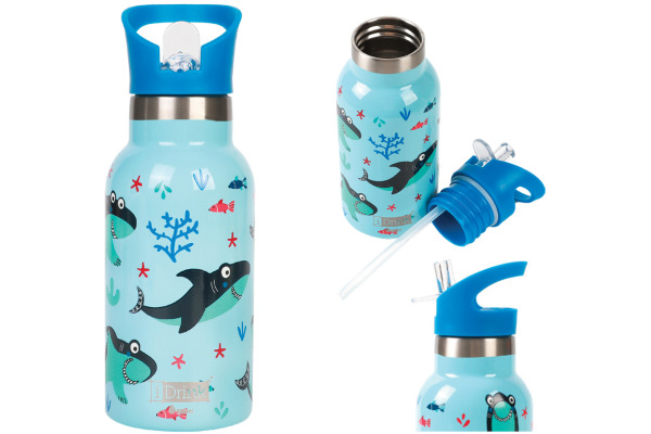 I-DRINK KIDS Trinkflasche 350ml ID0506 Shark