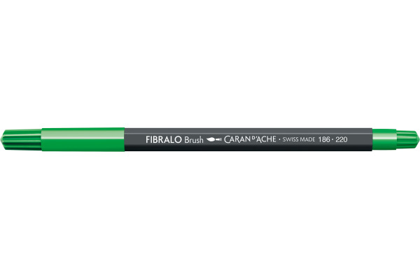 CARAN D'A Classic Fibralo Brush 0.5-5mm 186.220 grasgrün