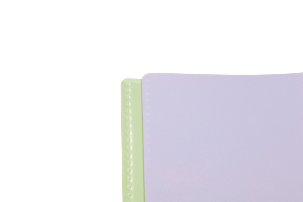 CLAIREFON Koverbook Schulheft Blush A5 961775C 90g, liniert lila / lindgrün