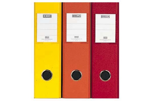 BIELLA Ordner Plasticolor 7cm 10750720U gelb A5