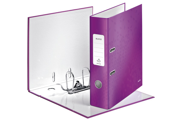 LEITZ Ordner WOW 180° 8cm 10050062 violett A4