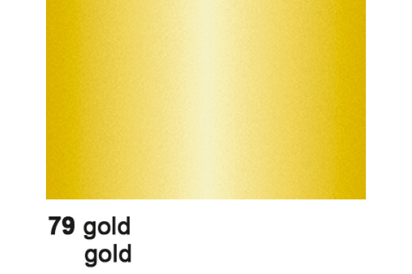 URSUS Plakatkarton 48x68cm 1002579 380g, gold