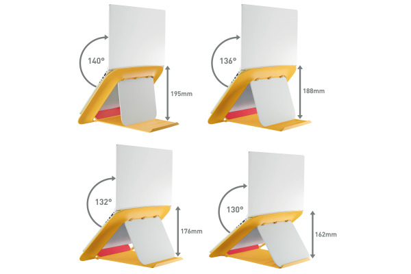 LEITZ Laptopständer Cosy 6426-0019 13''-17'' Laptops gelb 1 Stück