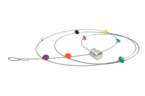 TRENDFORM Fotoleine Dots TF3323 150cm, 8 Magnete