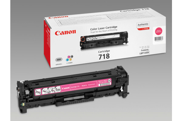 CANON Toner-Modul 718 magenta 2660B002 LBP 7200 2900 Seiten