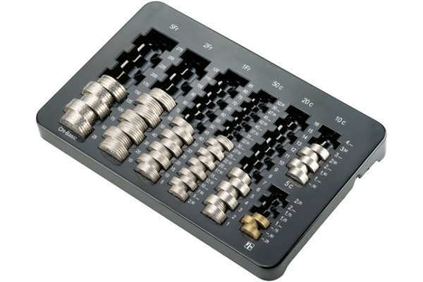 RIEFFEL Geldkassetten Einsatz A12706 für CHF 276x179x30mm