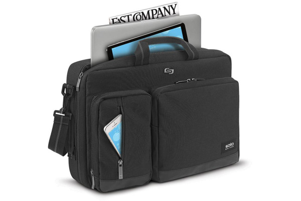 SOLONY Duane Hybrid UBN310-4 Briefcase Backpack Black