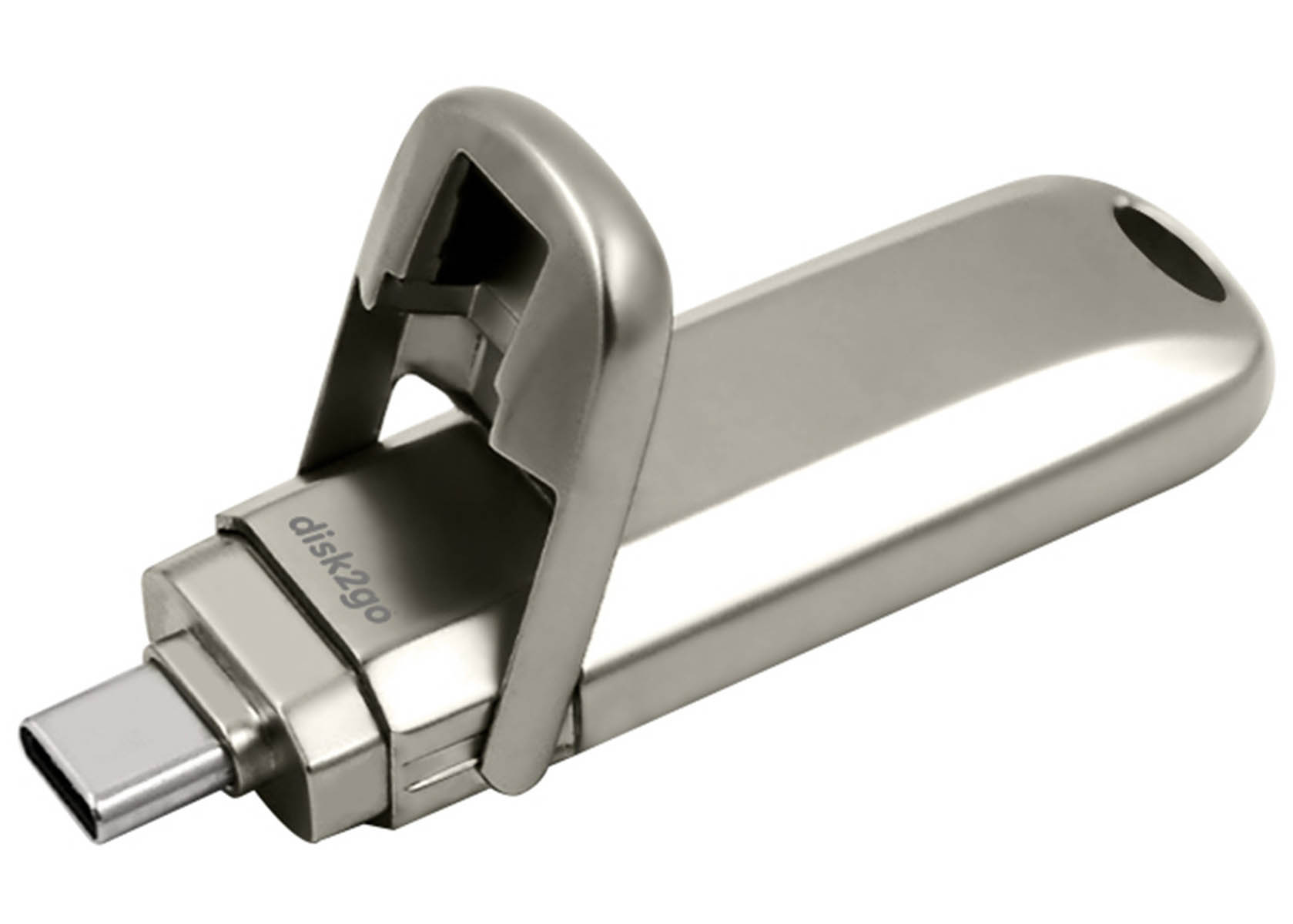 DISK2GO USB-Stick bolt 1TB 30006641 Type C USB 3.2 silver