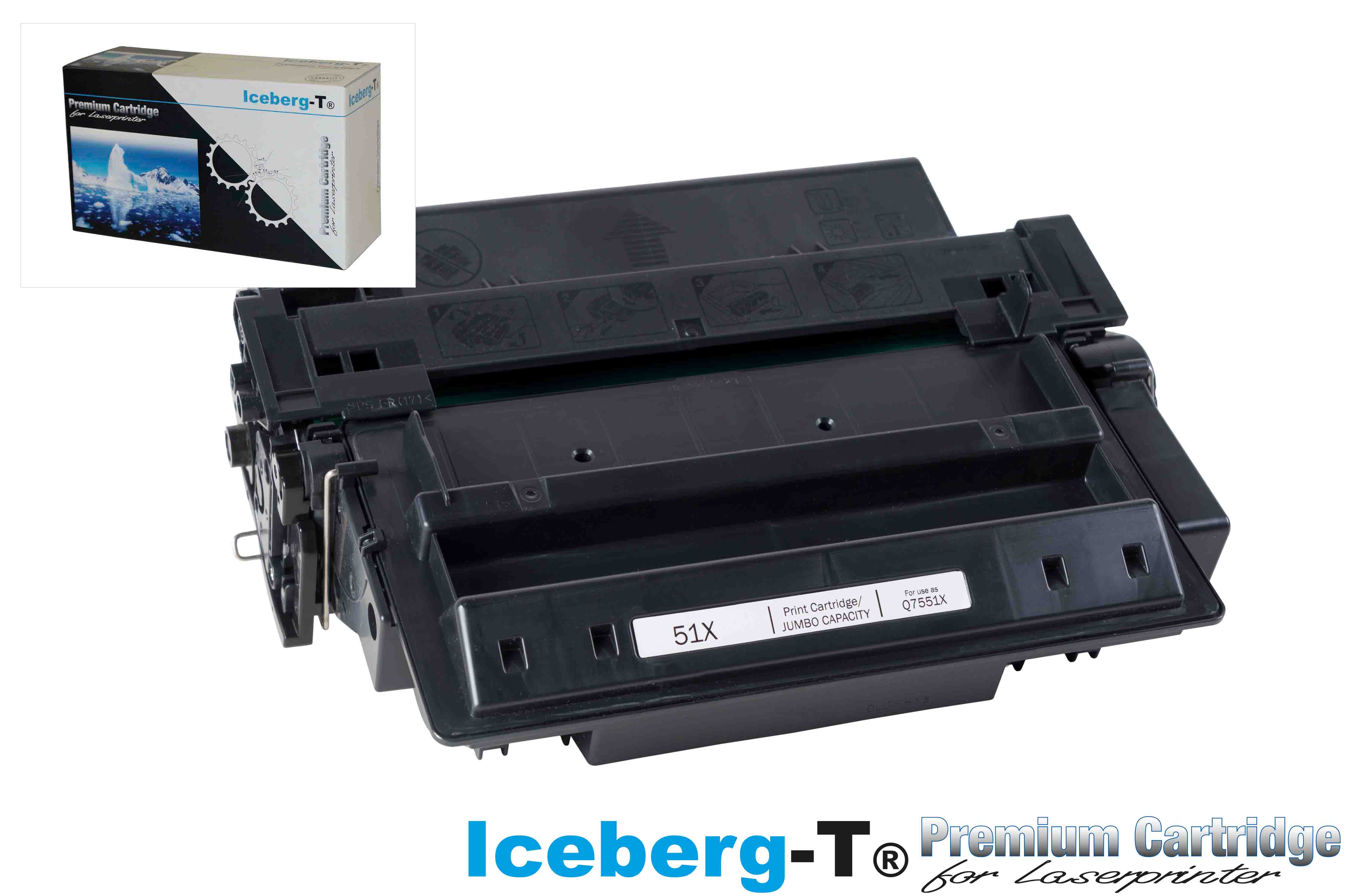 Iceberg-T Toner Q7551X-HC 24'000 Seiten, schwarz