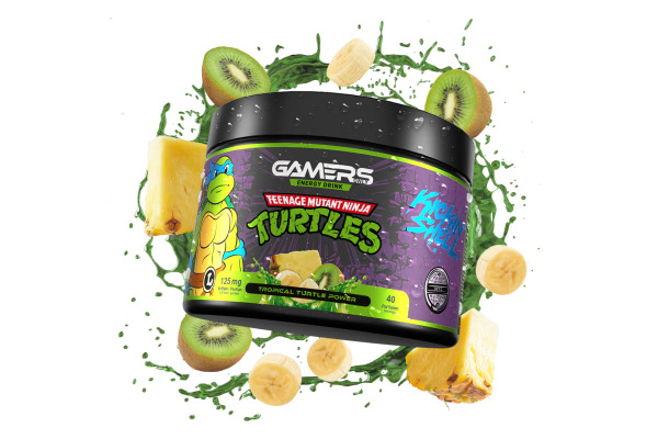 GAMERSO Energy Drink Powder 40 Port. GO1DL0331 Teenage Mutant Ninja Turtles