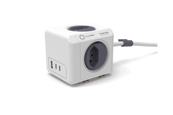 POWERC Socket extend white 66.11558 4xT.13 2xUSB-C 1xUSB-A 35W