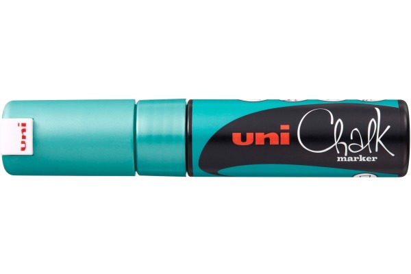UNI-BALL Chalk Marker 8mm PWE-8K GR Metallic grün