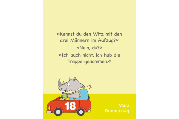 HARENBERG Abreisskalender 2027 330985127 Witze für Kids DE 12.5x16cm