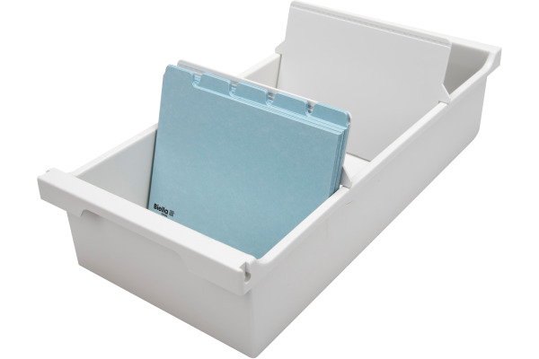 BIELLA Kartei-Leitkarten blanko A6 21065505U blau 25-teilig