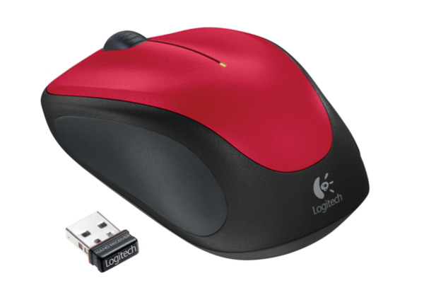 LOGITECH M235 Wireless Mouse 910-002496 red