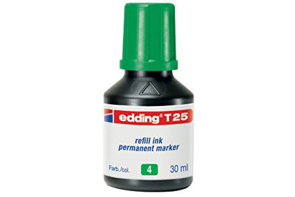 EDDING Nachfülltuschen T25 T-25-4 grün 30ml