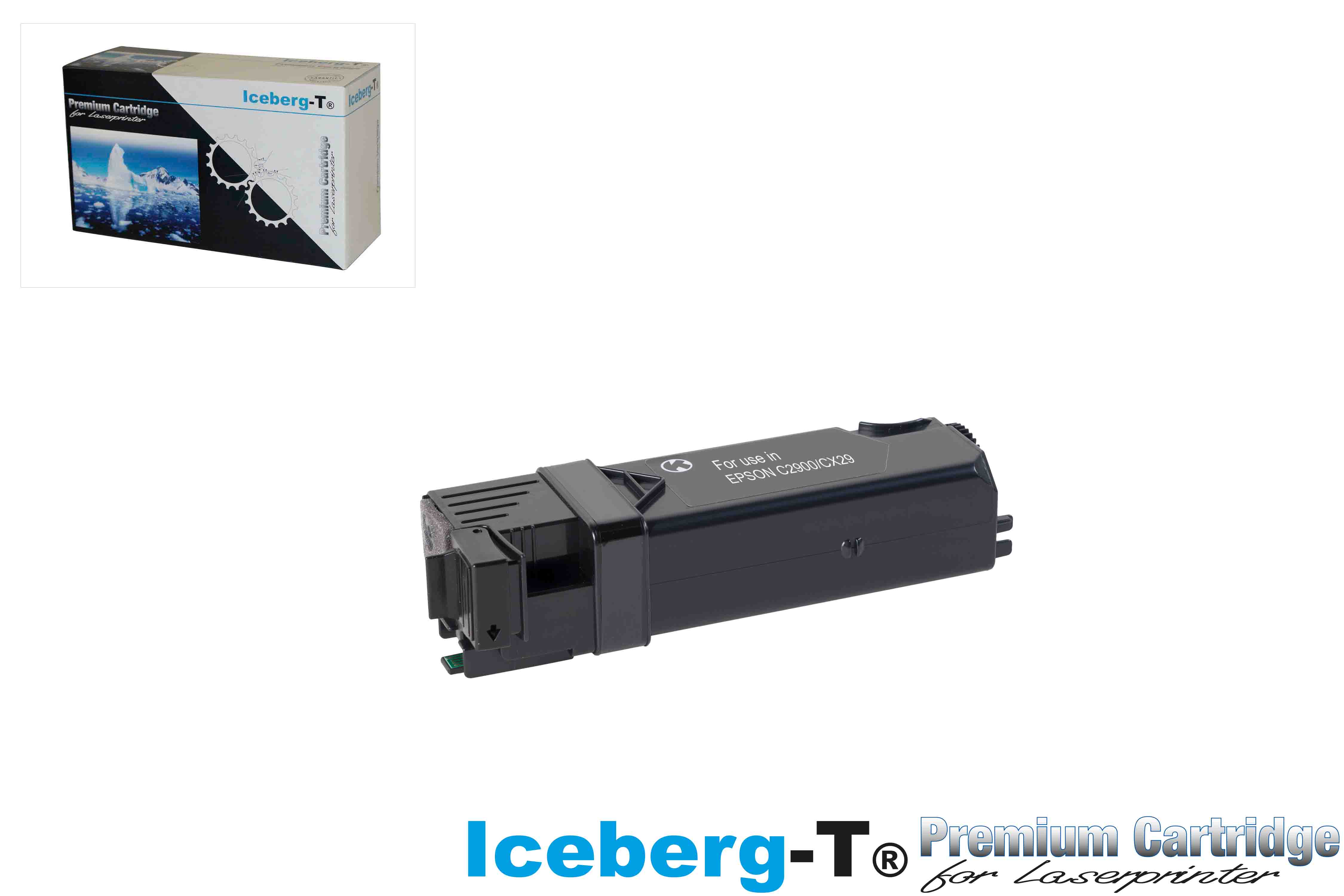 Iceberg-T Toner Epson C2900/CX29 3'000 Seiten, black