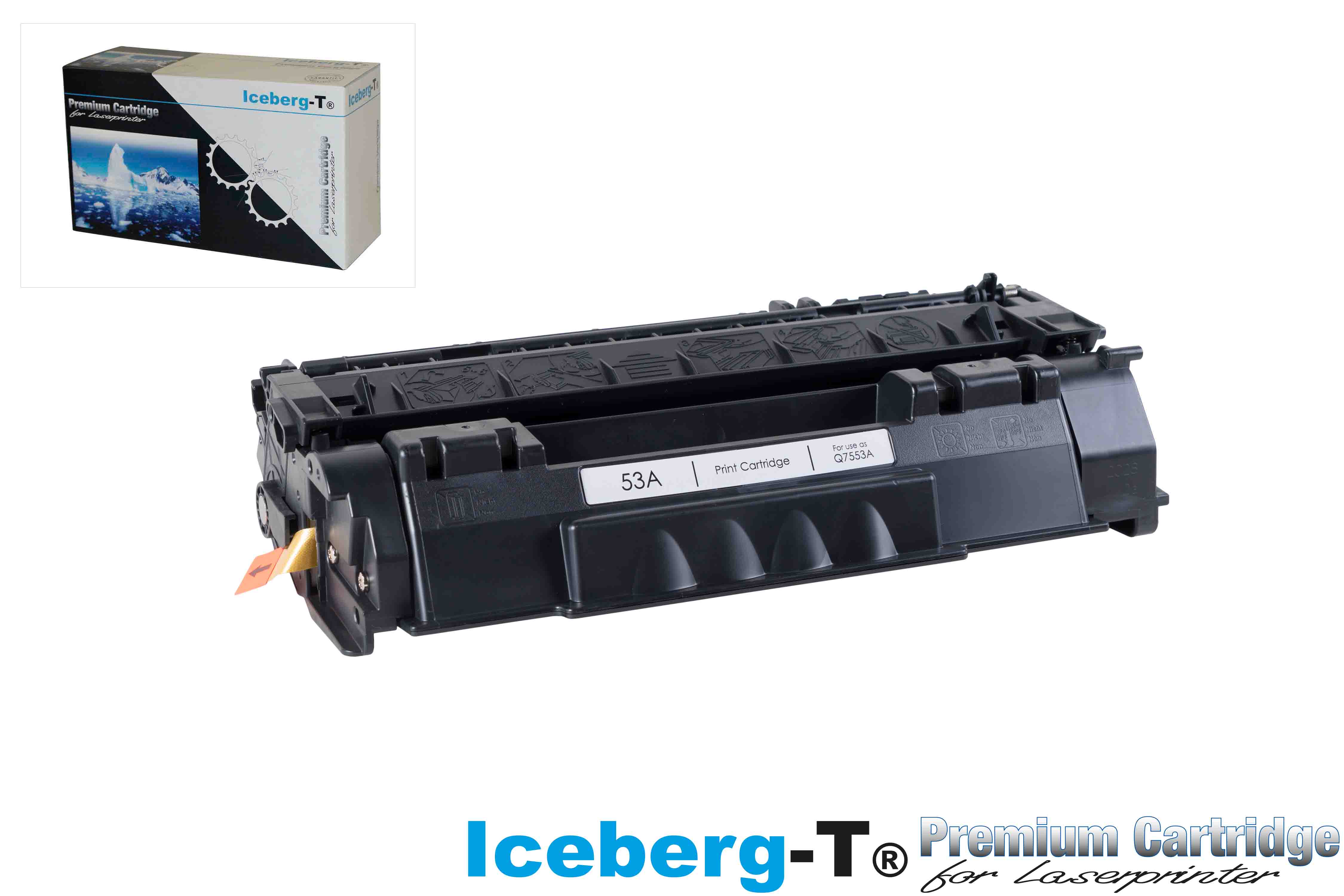 Iceberg-T Toner Q7553A 3'000 Seiten, schwarz