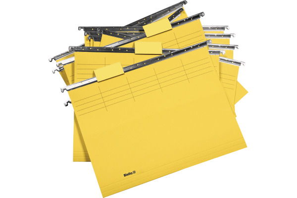 BIELLA Hängemappen-Set A4 27125520U gelb 32x25cm 25 Stück