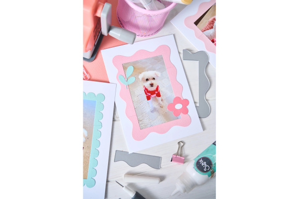 SIZZIX Stanzformen 666969 Fun Borders 9 Stück