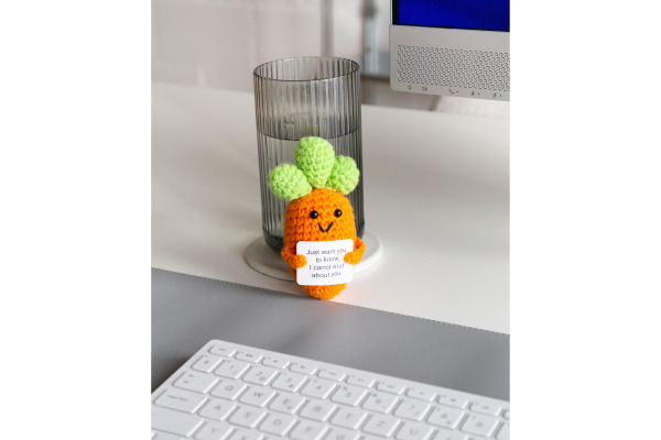 I AM CREA Positive Carrot 11cm 1000-1460 orange