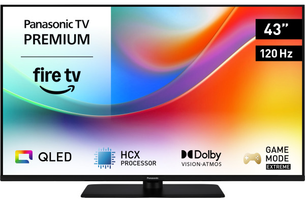 PANASONIC 43 Inch 4K UHD QLED TV43W85BE Fire TV, 120 Hz, HDR10+,Dolby