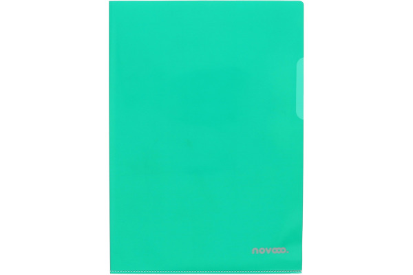 NOVOOO Pro Sichtmappen 120my A4 400197760 grün genarbt 100 Stück