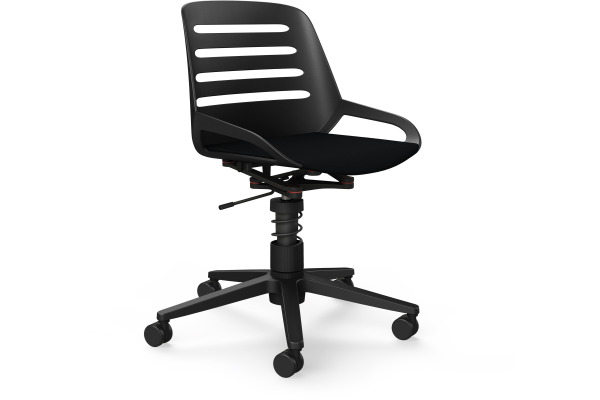 AERIS Bürodrehstuhl Numo Task 962WRSTBK schwarz/schwarz