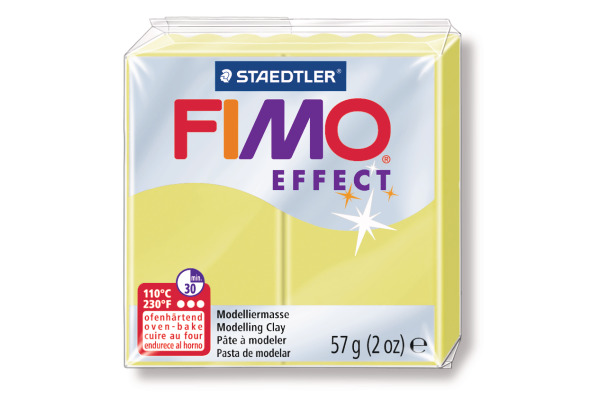 FIMO Modelliermasse soft 8020-106 Edelstein zitrin 57g