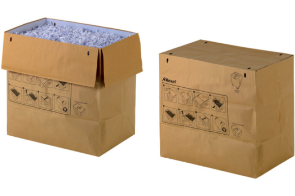 REXEL Abfallsack Recycelbar 70lt 2102442 braun 50 Stück