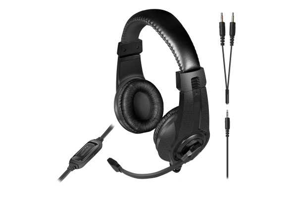 SPEEDLINK LEGATOS Gaming Headset SL860014B PC,PS5,PS4,Xbox,NSW,Black