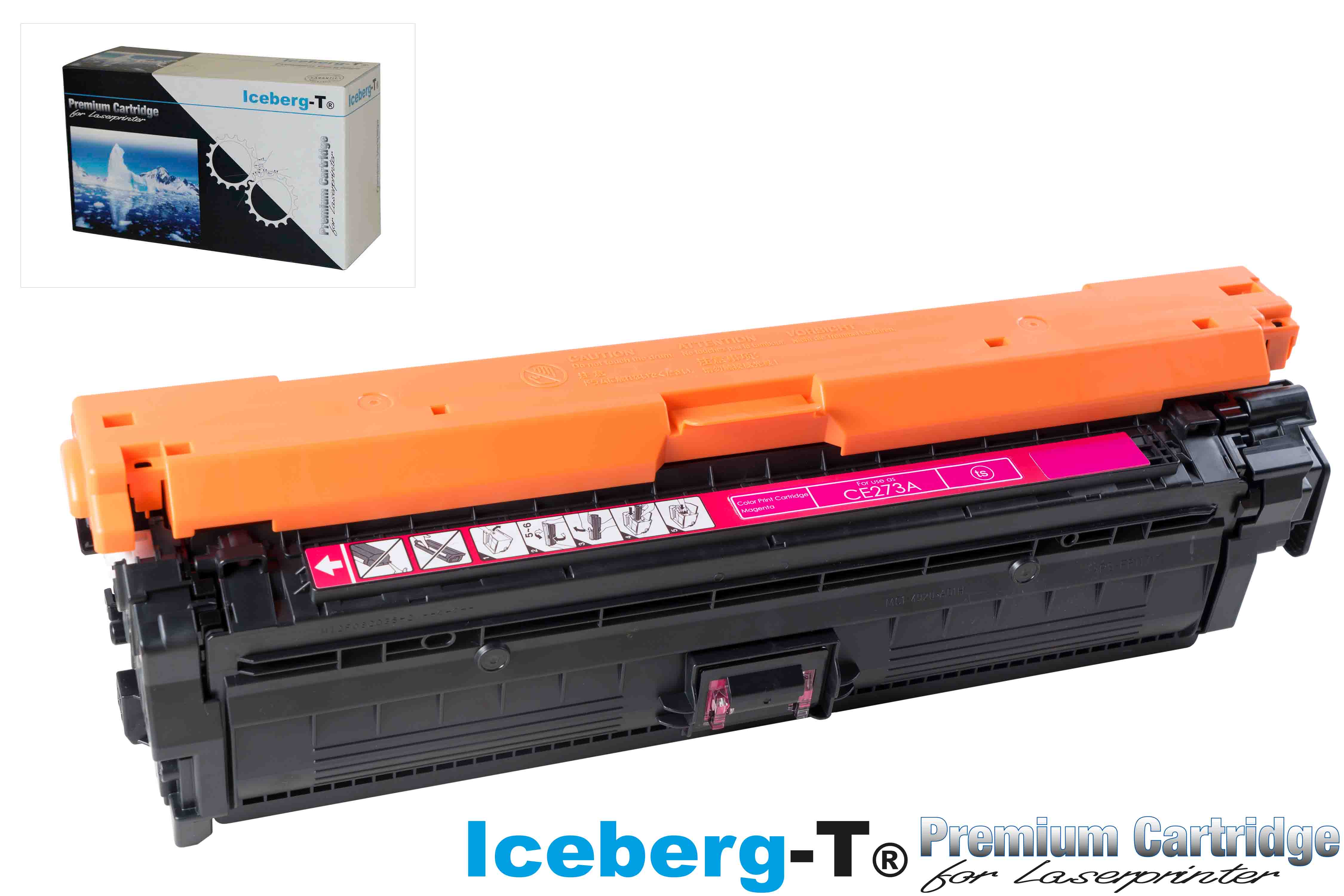 Iceberg-T Toner CE273A / 650A 15'000 Seiten, magenta