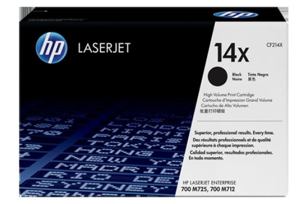 HP Toner-Modul 14X schwarz CF214X LJ Enterpr.700 M712 17'500 S.