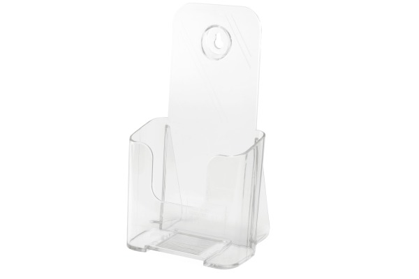 DEFLECTO Prospekthalter Standard 77501 transparent 1/3 A4