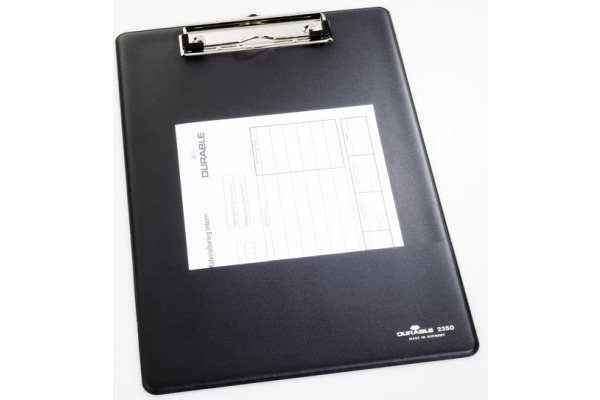 DURABLE Klemmbrett A4 235001 schwarz hoch