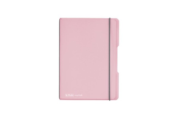 HERLITZ my.book flex A5 11408622 Rosé 40 Bl.kariert