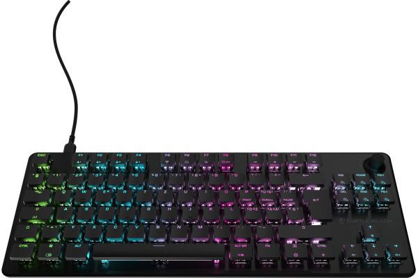 TURTLE B. Vulcan II TKL RGB Keyboard TBK-2003 Mech.Linear Switch, CH,Black