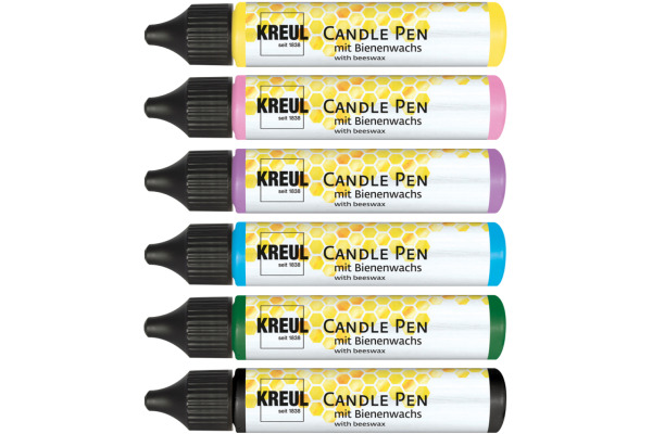 KREUL CandlePen Bee Happy KR-49757 6 Stück